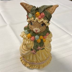 Bunny with flowers
